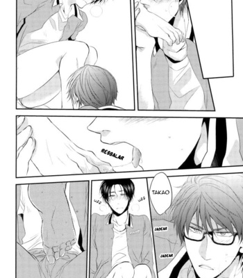 [Rakuban] Shin-chan’s Foot Fetish – DJ Kuroko no Basket [Español] – Gay Manga sex 28