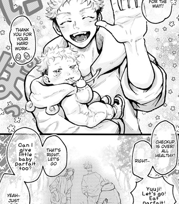 [Miya] The Strongest Sandwich and Their Babies – Jujutsu Kaisen dj [Eng] – Gay Manga sex 12