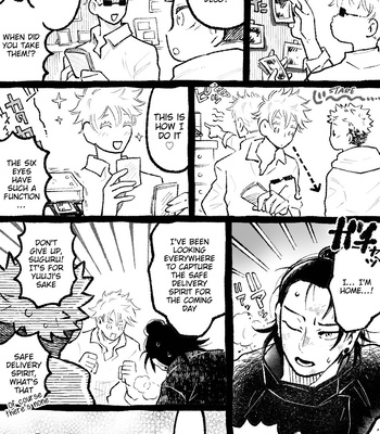 [Miya] The Strongest Sandwich and Their Babies – Jujutsu Kaisen dj [Eng] – Gay Manga sex 6