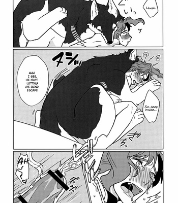 [Taicha] Ookami to Unmei no Tsugai | A Wolf and a Fate – JoJo’s Bizarre Adventure dj [Eng] – Gay Manga sex 39