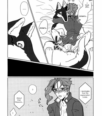 [Taicha] Ookami to Unmei no Tsugai | A Wolf and a Fate – JoJo’s Bizarre Adventure dj [Eng] – Gay Manga sex 65