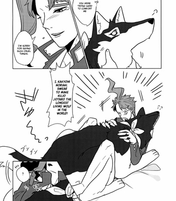 [Taicha] Ookami to Unmei no Tsugai | A Wolf and a Fate – JoJo’s Bizarre Adventure dj [Eng] – Gay Manga sex 67