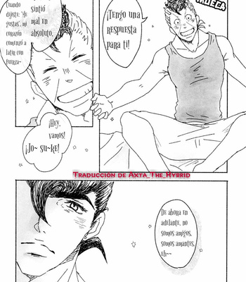 [Soranin (Imo)] Shinyu ga Kawaikute Shouganai – Jojo dj [Español] – Gay Manga sex 13