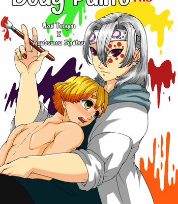 [Raidne] Body Paint – Kimetsu no yaiba dj [Eng] – Gay Manga sex 4