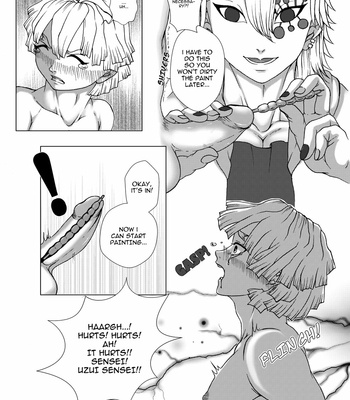[Raidne] Body Paint – Kimetsu no yaiba dj [Eng] – Gay Manga sex 10