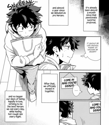 [henjen69] HUG me! KISS me! LOVE me! Darling – My Hero Academia DJ [Eng] – Gay Manga sex 8
