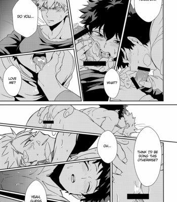 [henjen69] HUG me! KISS me! LOVE me! Darling – My Hero Academia DJ [Eng] – Gay Manga sex 36