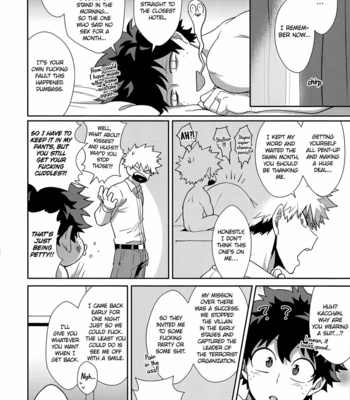 [henjen69] HUG me! KISS me! LOVE me! Darling – My Hero Academia DJ [Eng] – Gay Manga sex 37