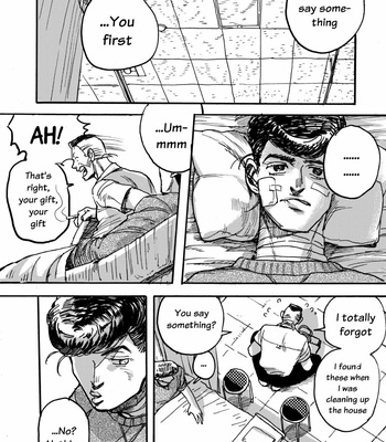 [Sakamoto] You Are Not An Angel Ever – Jojo’s Bizarre Adventure dj [ENG] – Gay Manga sex 13