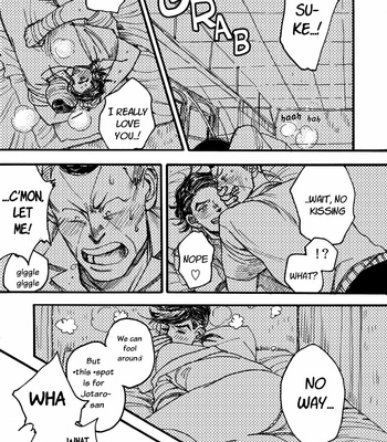 [Sakamoto] You Are Not An Angel Ever – Jojo’s Bizarre Adventure dj [ENG] – Gay Manga sex 32