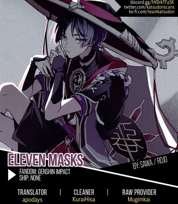 [sawa/ rojo] Eleven Masks – Genshin Impact dj [Eng] – Gay Manga sex 33