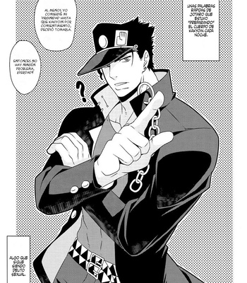 [Beast Trail (Hibakichi)] Jotaro I’m going to take your virginity today with with my XXX! – JoJo’s Bizarre Adventure dj [Español] – Gay Manga sex 16