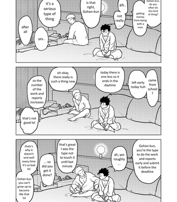 [Tousoku Chokusen Undou (Pain)] Gohan o Taberu Hon 3 – Dragon Ball Z dj [Eng] – Gay Manga sex 5