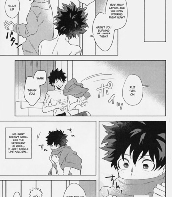 [ma-te] at night on the cold day – Boku no Hero Academia dj [Eng] – Gay Manga sex 10