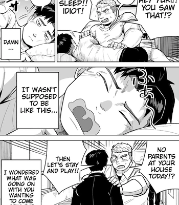 [Saikoro de Kimerusouchi] Kataomoi Shiteru Gachimuchi Doukyuusei ni Osowareru Hanashi [Eng] – Gay Manga sex 3