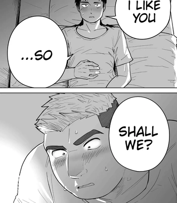 [Saikoro de Kimerusouchi] Kataomoi Shiteru Gachimuchi Doukyuusei ni Osowareru Hanashi [Eng] – Gay Manga sex 11