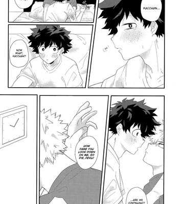 [shishunki] Amakute amakutedakara tsurai – Boku no Hero Academia [Eng] – Gay Manga sex 15