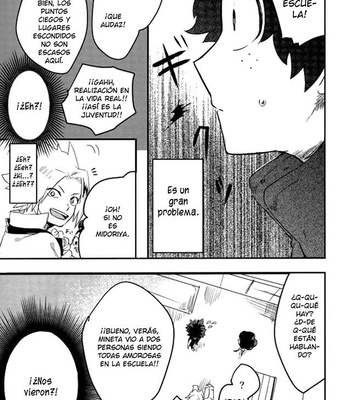 [monica/ erika] kiss me – Boku no Hero Academia dj [Esp] – Gay Manga sex 8