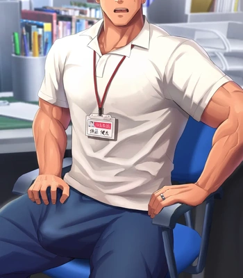 Animation: When I confessed my feelings to my newlywed teacher, he took me to the instructor’s room and…  by izukonohito – Gay Manga sex 2