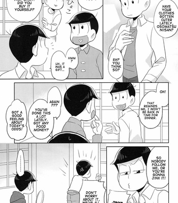 [Kyoushitsu/ Okayu] Orokamo no Endroll – Osomatsu-san dj [Eng] – Gay Manga sex 7