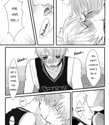 [Hankashi] University Students KuroKi – Kuroko no Basket dj [Eng] – Gay Manga sex 11