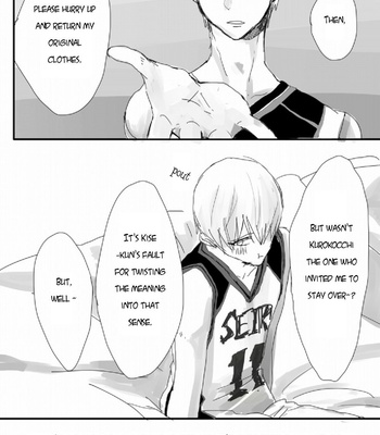 [Hankashi] University Students KuroKi – Kuroko no Basket dj [Eng] – Gay Manga sex 8