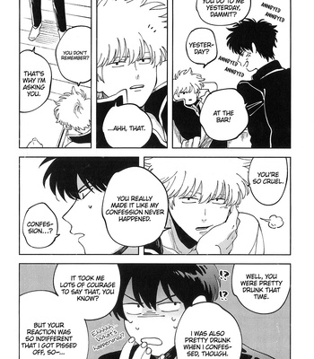 [gsn (Sho)] Gintama dj – Inu to Saru no Koubousen [Eng] – Gay Manga sex 15