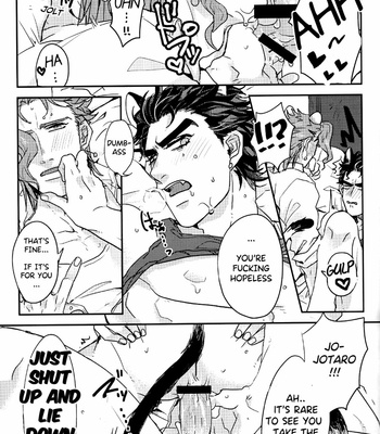 [miromiro/ Tachibana] I’m not a cat! – JoJo dj [Eng] – Gay Manga sex 12