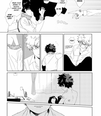 [mandenada] The room without sunshine – My Hero Academia dj [Eng] – Gay Manga sex 14