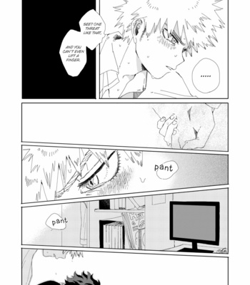 [mandenada] The room without sunshine – My Hero Academia dj [Eng] – Gay Manga sex 22