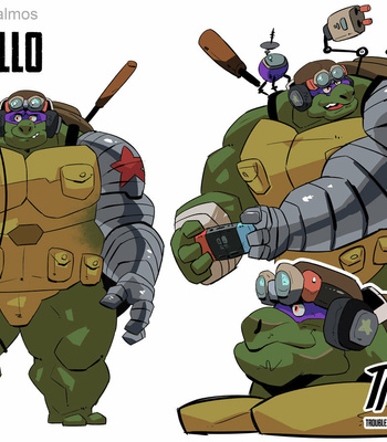 [Balmos] Troublesome Mutant Ninja Turtle [Eng] – Gay Manga sex 36