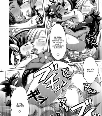 [Dynamic Kanoke (Dainakishin)] Ore-tachi wa Nakayoshi [Portuguese] – Gay Manga sex 15