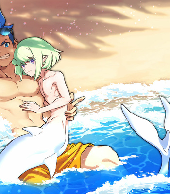 [Kakeruaouma (AOMA)] Secret Seaside Vacation – Promare dj [JP] – Gay Manga sex 2