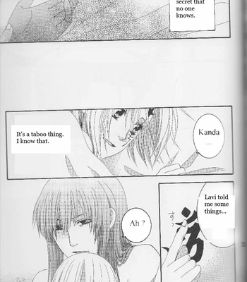 Secret Talk – D.Gray-man dj [Eng] – Gay Manga sex 24