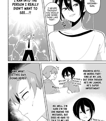 [Ohenari] Namaiki na Kouhai ni Omocha ni Sarete Doutei Ubawaremashita [Eng] – Gay Manga sex 4