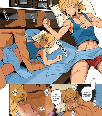 [Morittokoke (Morikoke)] Kunrenhei no Junan – The Legend of Zelda dj [Eng] {Decensored}{Colorized} – Gay Manga sex 18