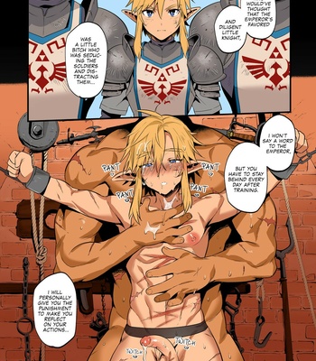 [Morittokoke (Morikoke)] Kunrenhei no Junan – The Legend of Zelda dj [Eng] {Decensored}{Colorized} – Gay Manga sex 24