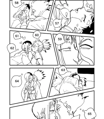 [Katasumi monooki/ Amayuki] SenGen no 100kai kiss suru toko mitai Hon – Dr. Stone dj [Eng] – Gay Manga sex 15