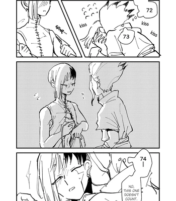 [Katasumi monooki/ Amayuki] SenGen no 100kai kiss suru toko mitai Hon – Dr. Stone dj [Eng] – Gay Manga sex 19