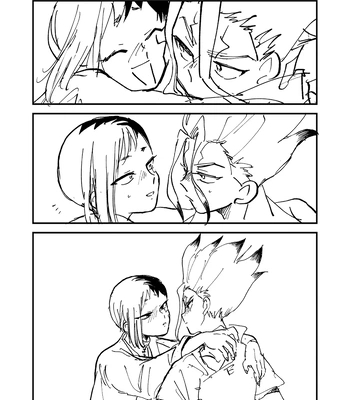 [Katasumi monooki/ Amayuki] SenGen no 100kai kiss suru toko mitai Hon – Dr. Stone dj [Eng] – Gay Manga sex 3