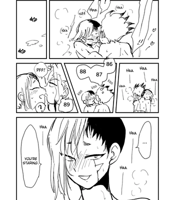 [Katasumi monooki/ Amayuki] SenGen no 100kai kiss suru toko mitai Hon – Dr. Stone dj [Eng] – Gay Manga sex 24