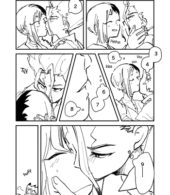[Katasumi monooki/ Amayuki] SenGen no 100kai kiss suru toko mitai Hon – Dr. Stone dj [Eng] – Gay Manga sex 5