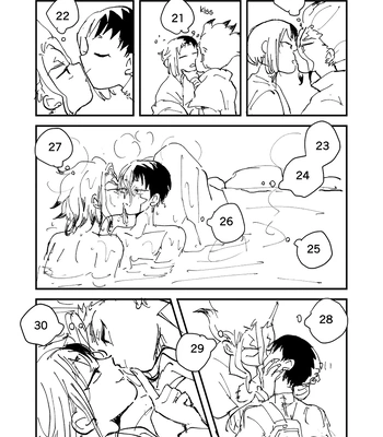 [Katasumi monooki/ Amayuki] SenGen no 100kai kiss suru toko mitai Hon – Dr. Stone dj [Eng] – Gay Manga sex 10