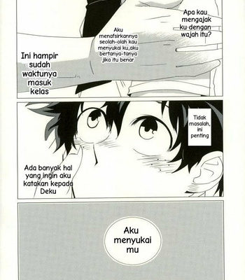 [NASUO] Koishi wazurai saramandora – Boku no Hero Academia dj [Indo] – Gay Manga sex 21