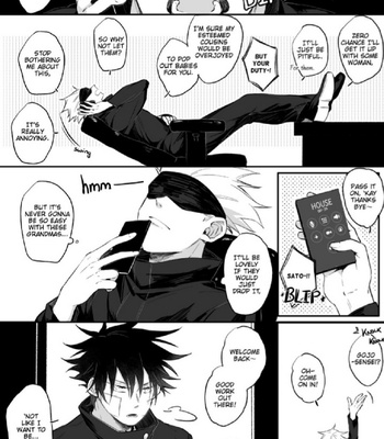 [Bozukek] Gofushi Fake Dating – Jujutsu Kaisen dj [Eng] – Gay Manga thumbnail 001