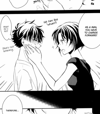 [Yuuwa (Ukairo)] Mujikaku na Kare no Koi Moyou – Detective Conan dj [Eng] – Gay Manga sex 6