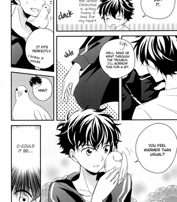 [Yuuwa (Ukairo)] Mujikaku na Kare no Koi Moyou – Detective Conan dj [Eng] – Gay Manga sex 19