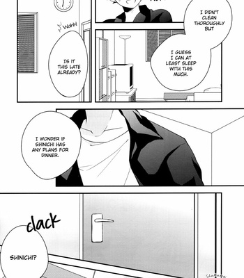 [Yuuwa (Ukairo)] Mujikaku na Kare no Koi Moyou – Detective Conan dj [Eng] – Gay Manga sex 21