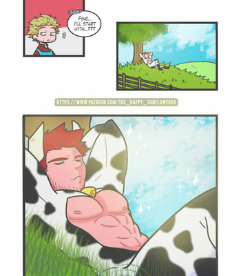 [the happy sunflower88] One man, One cow [Eng] – Gay Manga sex 4