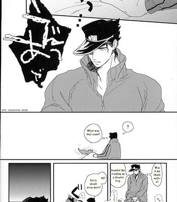 [TAKE OFF (Takeoka)] 50-Nichi-go no yūai – JoJo’s Bizarre Adventure dj [Eng] – Gay Manga sex 13